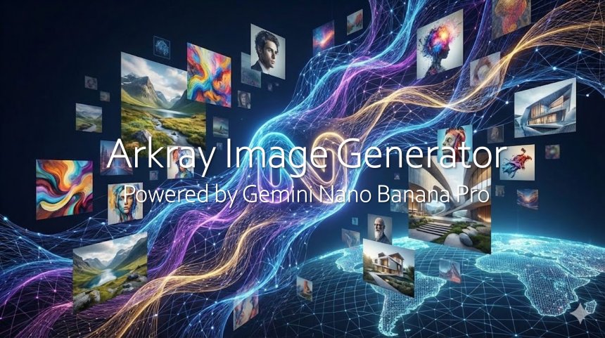 画像生成アプリ Arkray Image Generator をリリース