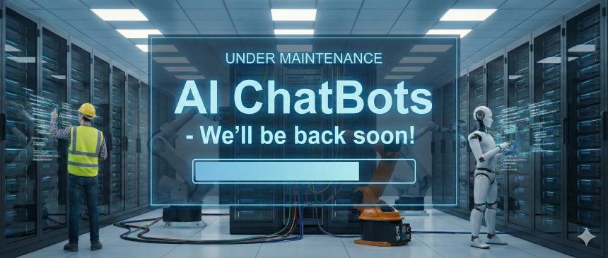 AI ChatBotsサイト メンテナンスのお知らせ（本日2/3 18:00〜20:00）