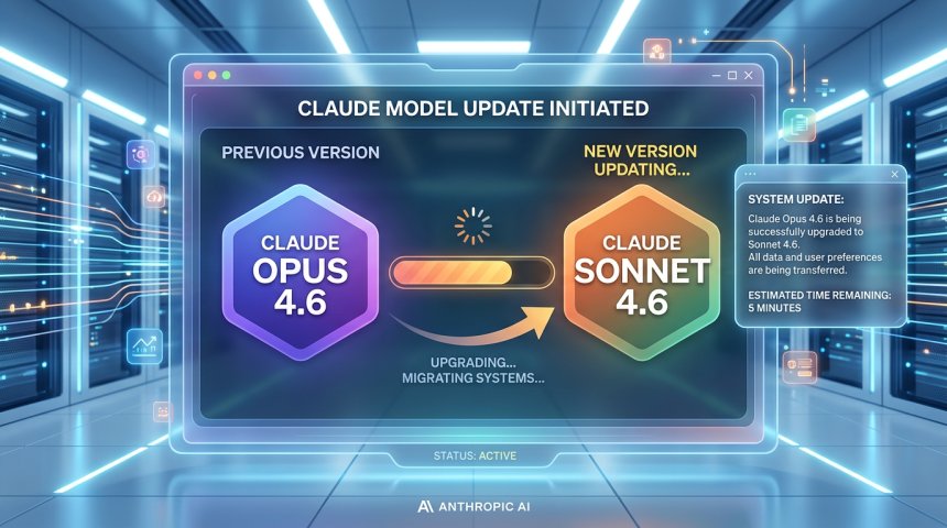Claude ChatbotのモデルをOpus4.6から最新のSonnet4.6に変更しました。