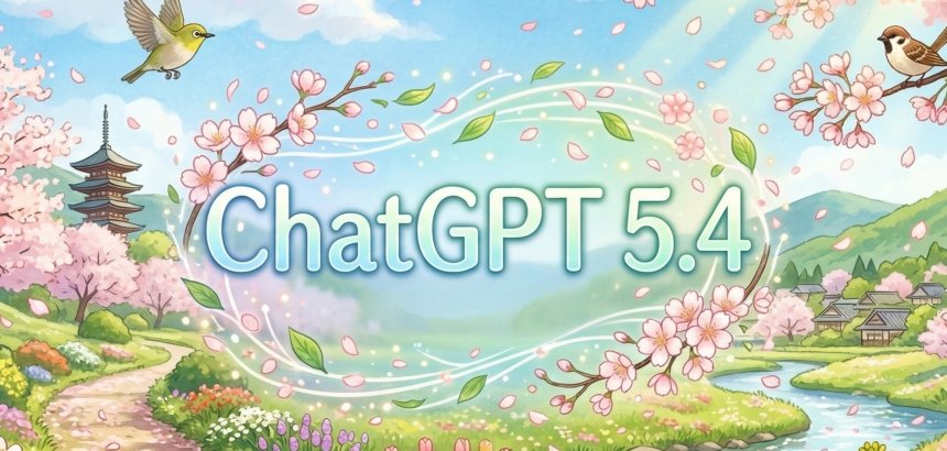 ChatGPT 5.4をリリースしました