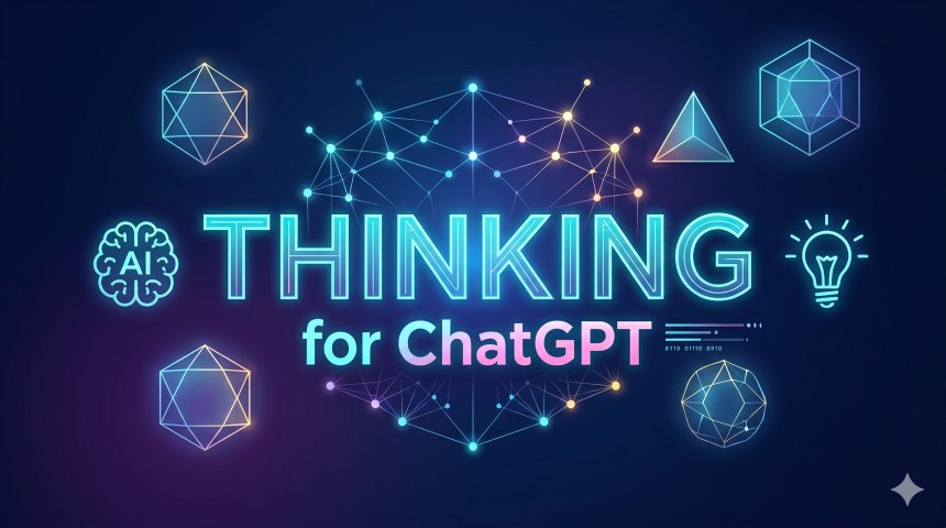 【Thinking機能】質問に合わせて思考レベルを切り替え可能に！【ChatGPT】
